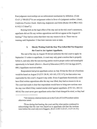 06 09-14 appellants' reply brief - stacey