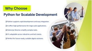 Building Scalable Solutions with Python Development Services | PDF