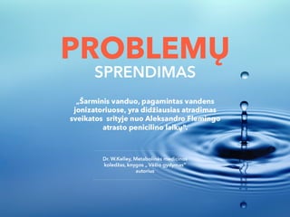 Vanduo – gyvybės šaltinis