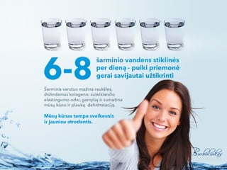 Vanduo – gyvybės šaltinis