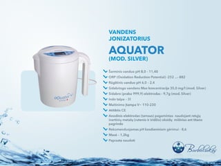 Vanduo – gyvybės šaltinis