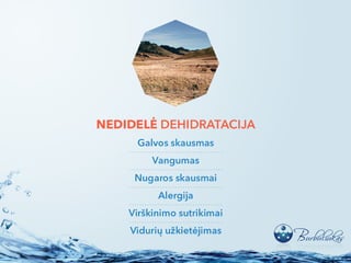 Vanduo – gyvybės šaltinis