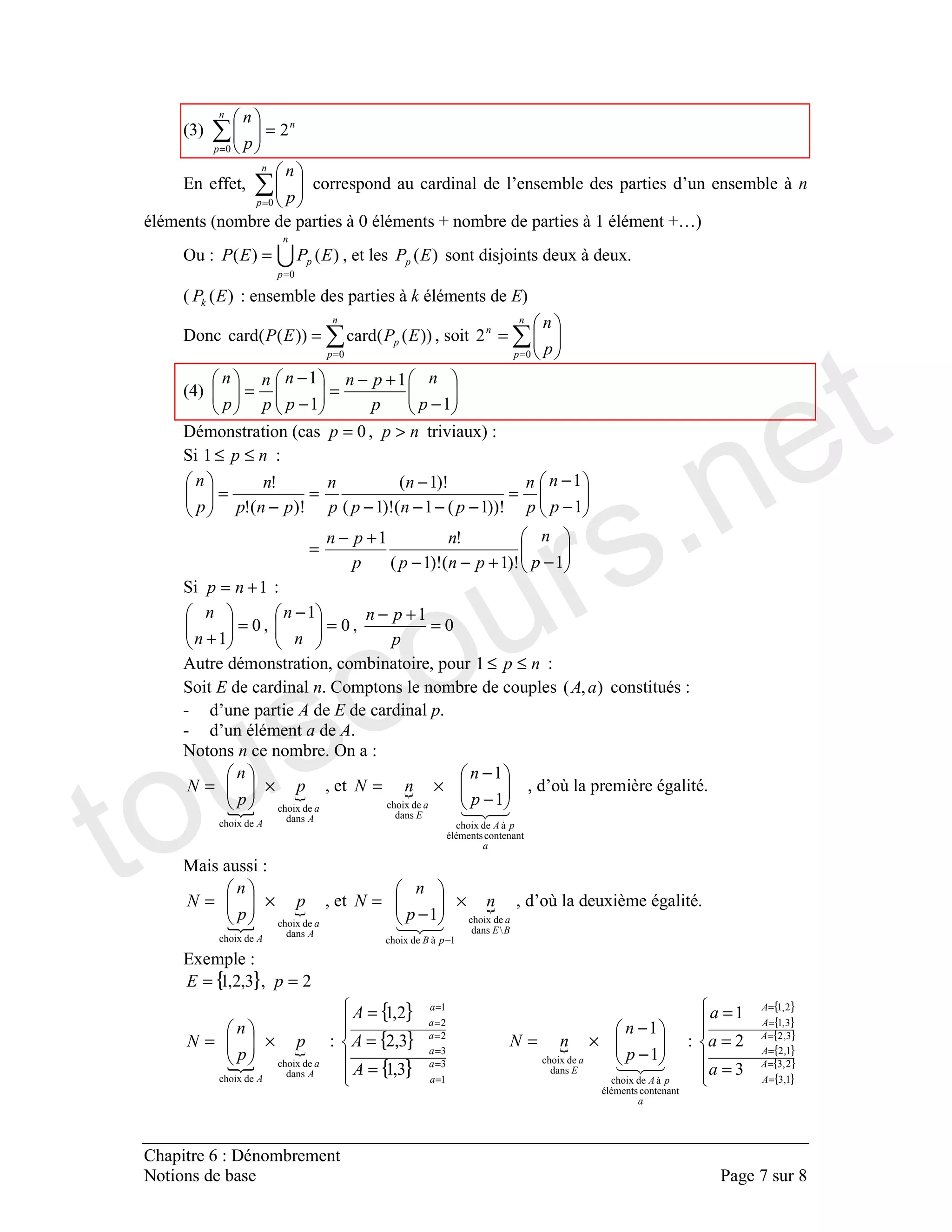 9
$5# .
%
=
=
7
=%
, , 0
$ 0 % H 0 H #
2
%
#$#$
=
= #$ ) / 0 /
$ #$ 0 #
=
=
%
##$$##$$
=
=
%
.
$8#
−
+−
=
−
−
=
$ %= > " /#
+ ≤≤
−+−−
+−
=
−
−
=
−−−−
−
=
−
=
#$#$
##$$#$
#$
#$
+ +=
%=
+
%=
−
%=
+−
* ≤≤
+ #$
; ,
; ,
2
/
/
×=
0/
/ −
−
×= ,B !
I
/
/
×=
1
/
0/
×
−
=
−
,B / !
7/
{ }5.= .=
/
/
×=
{ }
{ }
{ }=
=
=
=
=
=
=
=
=
5
5
.
.
5
5.
.
0/
/ −
−
×=
{ }
{ }
{ }
{ }
{ }
{ }
=
=
=
=
=
=
=
=
=
5
.5
.
5.
5
.
5
.
touscours.net
 