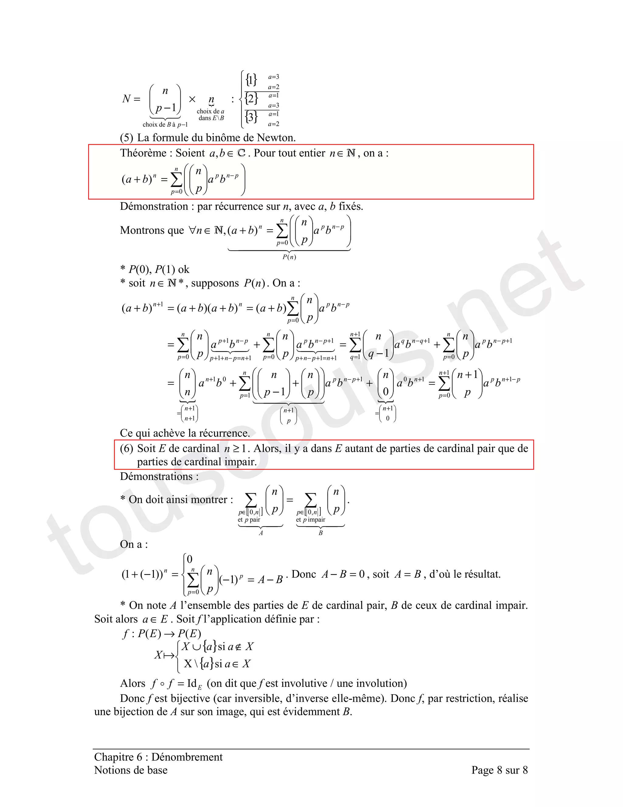 1
/
0/
×
−
=
−
{}
{ }
{ } =
=
=
=
=
=
.
5
.
5
5
.
$:# & J K
< ! + ∈ ∈
=
−
=+
%
#$
" /
I '
#$
%
#$
=
−
=+∈∀
G $%# $ # C
G G∈ #$ 2
+
=
−++
+
=
=
+−
+
+
+
+
=
=
+−
+
=
+−
= +=+−+
+−
= +=−++
−+
=
−+
+
=++
−
+=
+
−
=+=
+=++=+
%
%
%
%
%%%
%
%
#$##$$#$
' !"
$ # + ≥ * ( '
G 2
[ ] [ ]∈∈
=
%%
2
−=−=−+
=%
#$
%
##$$ %=− = ,B
G 2 , /
+ ∈ + ,
{ }
{ } ∈
∉∪
→
1L
#$#$
* 4= $ ' " " M " #
) " $ " , " ; 6 #
) ' "
touscours.net
 
