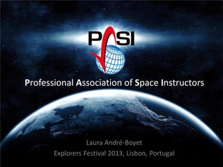 Professional Association of Space Instructors

 