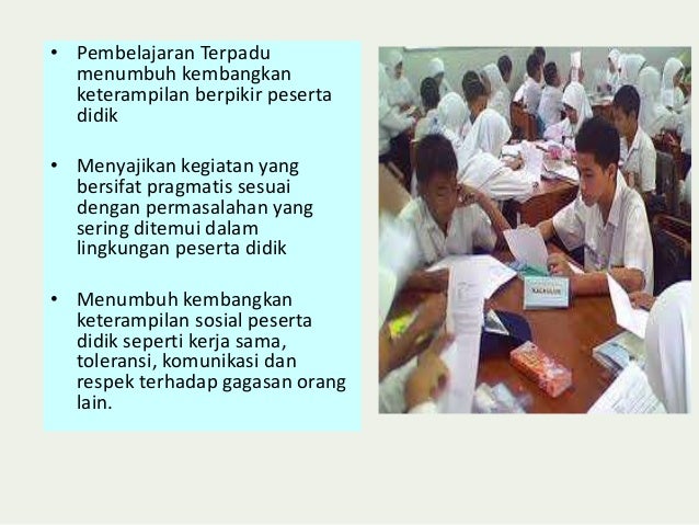 Bahan tayang kontekstual & terpadu