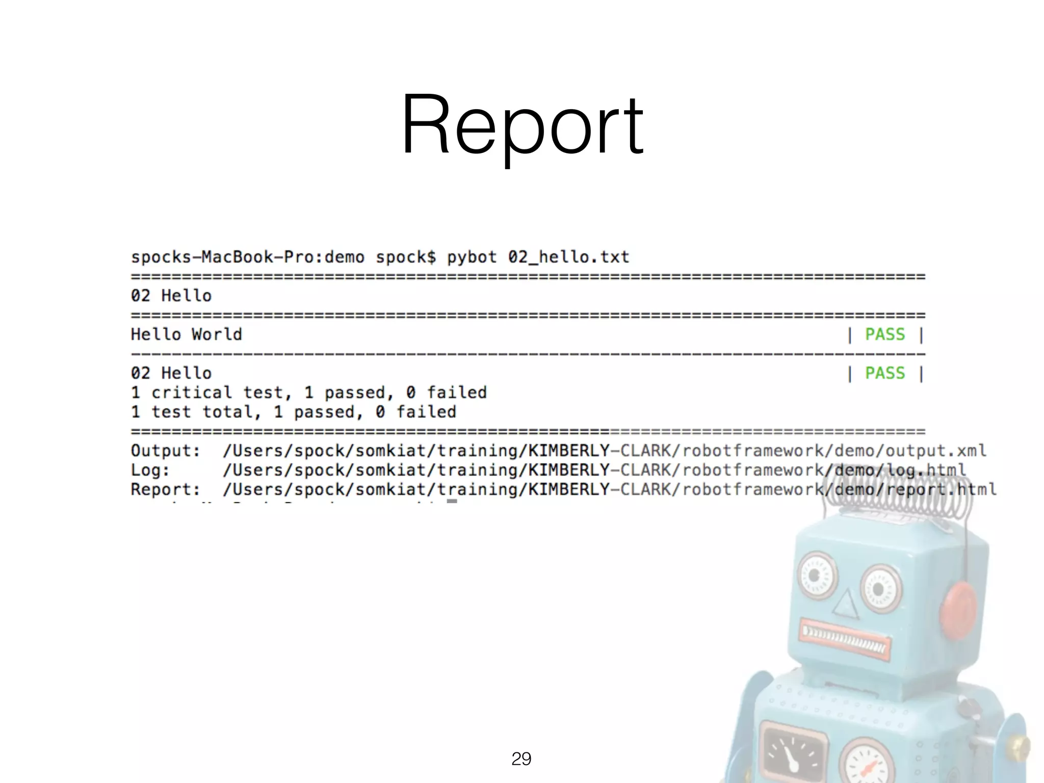 Report
29
 