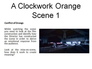  A clockwork orange