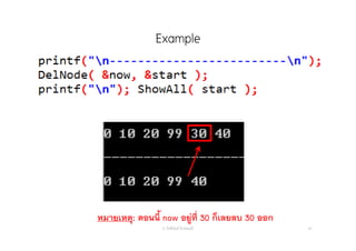 Example
อ. กิตตินันท์ น้1อยมณี 84
หมายเหตุ: ตอนนี้ now อยู่ที่ 30 ก็เลยลบ 30 ออก
 