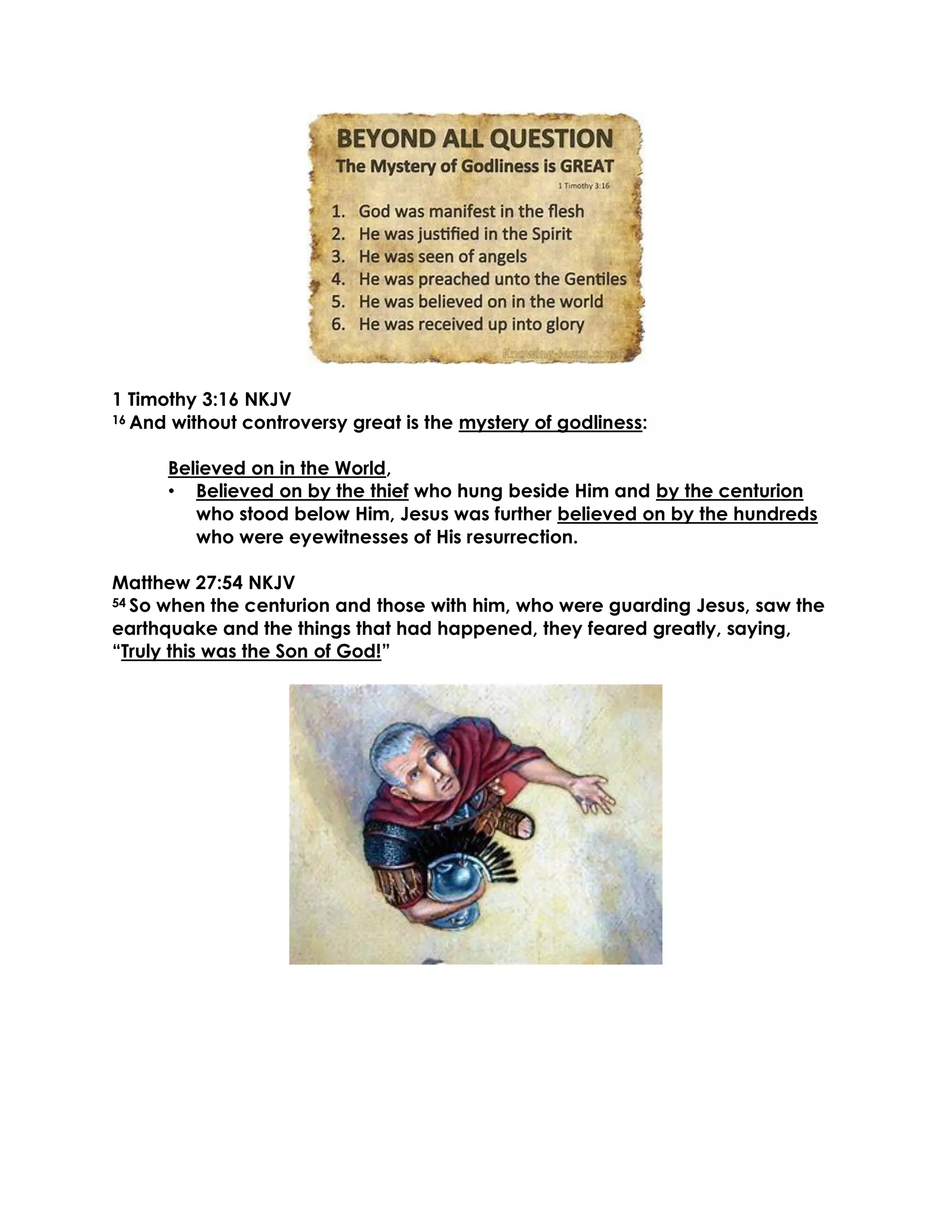 06-16-19, 1 Timothy 3;1-16, Setting The Example | PDF