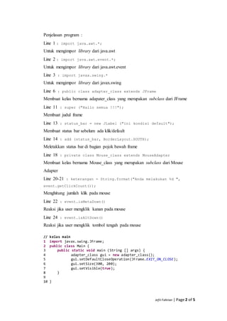 06.77 JAVA SE_adapter classes | PDF