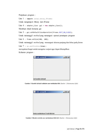 06.77 JAVA SE_adapter classes | PDF