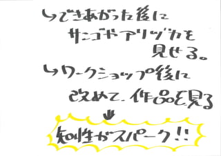 KCIC アートマネジメントラボ SESSION 6 記録(グラフィックレコーディング)