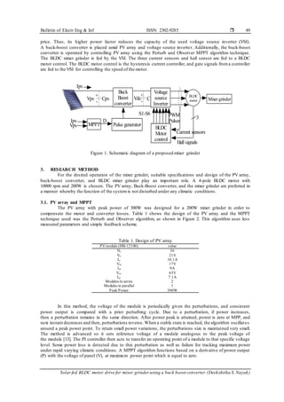 Solar fed BLDC motor drive for mixer grinder using a buck-boost ...