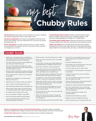 My Best Chubby Rules 