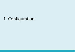 1. Configuration
5
 