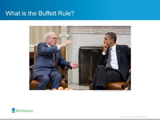 © 2013 McGladrey LLP. All Rights Reserved.
What is the Buffett Rule?
 