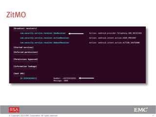 17© Copyright 2014 EMC Corporation. All rights reserved.
ZitMO
 
