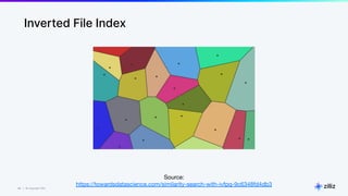 48 | © Copyright Zilliz
48
Inverted File Index
Source:
https://towardsdatascience.com/similarity-search-with-ivfpq-9c6348fd4db3
 