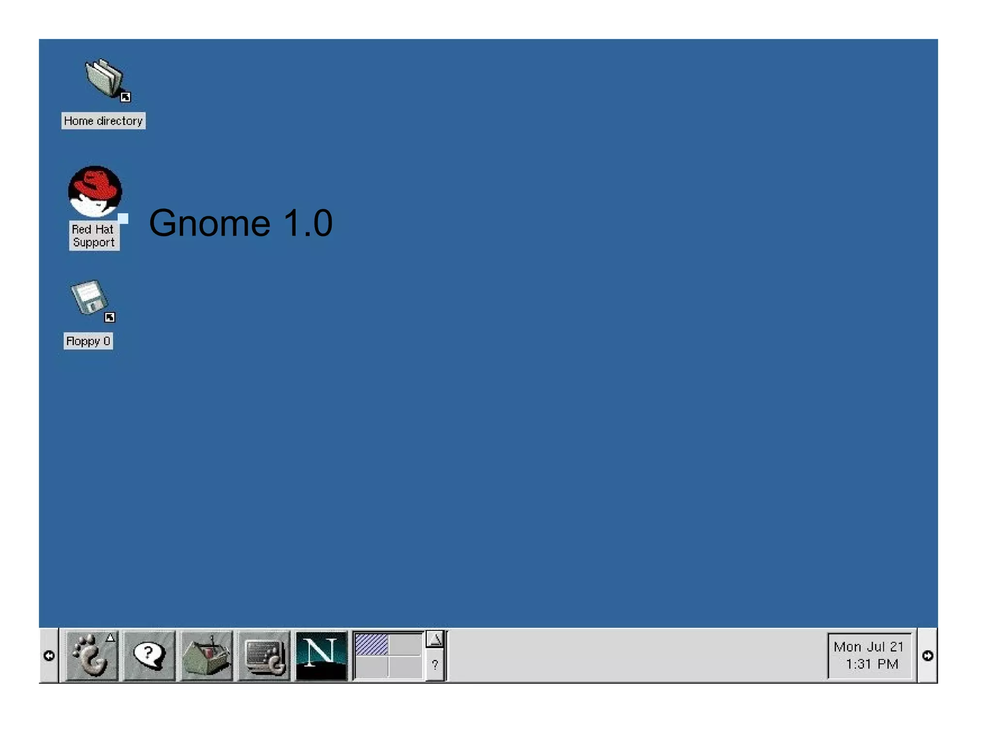  Gnome 1.0
 