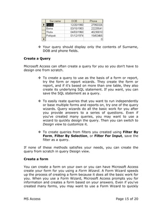 06.ms acess | PDF