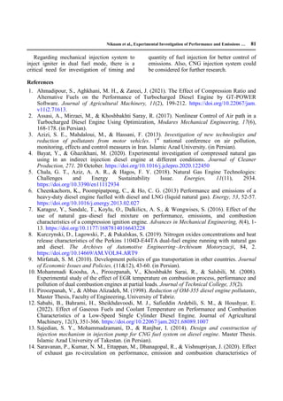 Experimental Investigation of Performance and Emissions of a ...