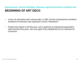 history of contemporary architecture - 06. Art Nouveau - Part 2.ppt