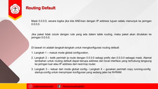 06. Konfigurasi Routing.pptx Administrasi Jaringan | PPTX