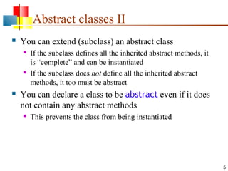 06 abstract-classes | PPT