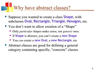 06 abstract-classes | PPT