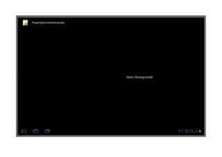 Android 2D Drawing and Animation Framework