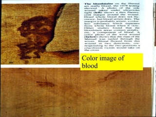 Color image of blood 