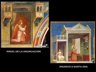 ÁNGEL DE LA ANUNCIACIÓN ANUNCIO A SANTA ANA 