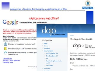 ¿Aplicaciones web offline? 