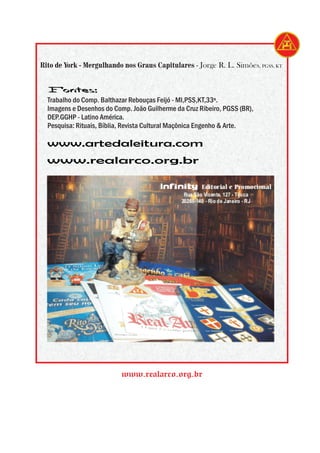 Infinity     Editorial e Promocional
               Rua São Vicente, 127 - Tijuca
              20260-140 - Rio de Janeiro - RJ




www.realarco.org.br
 