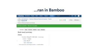 10 Tips for Configuring Your Builds with Bamboo Specs | PDF