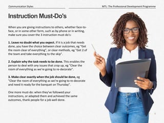 Communication Styles | PPTX