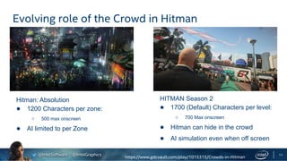 Hitman Simulator Create a Scalable and Destructible World in HITMAN 2* | PDF