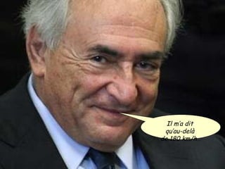 Il m’a dit  qu’au-delà  de 180 km/h… 