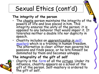 Ethics of LOVE | PPT