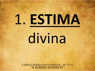 1. ESTIMA
divina
 
