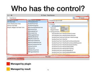 Who has the control?
2
Managed by plugin
Managed by result !12
 