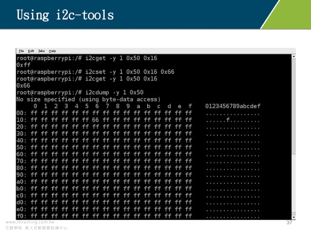 用Raspberry Pi 學Linux I2C Driver