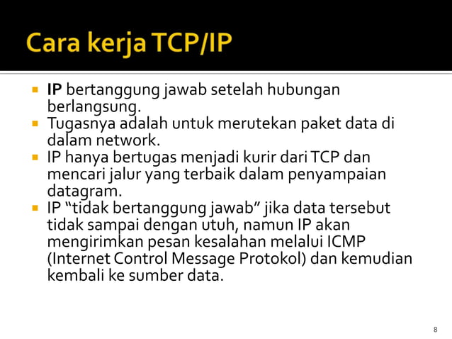 Jaringan Komputer : Konsep TCP/IP | PPTX