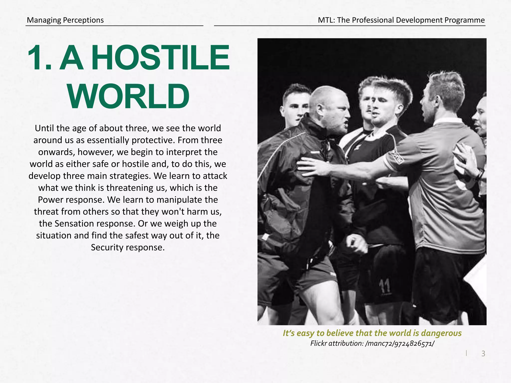 Managing Perceptions Ppt