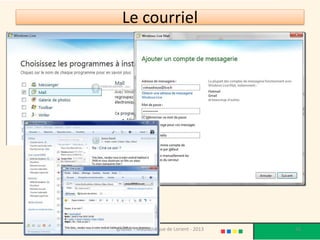 Le courriel




@telier - Médiathèque de Lorient - 2013   26
 