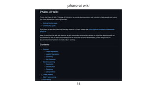 pharo-ai wiki
14
 