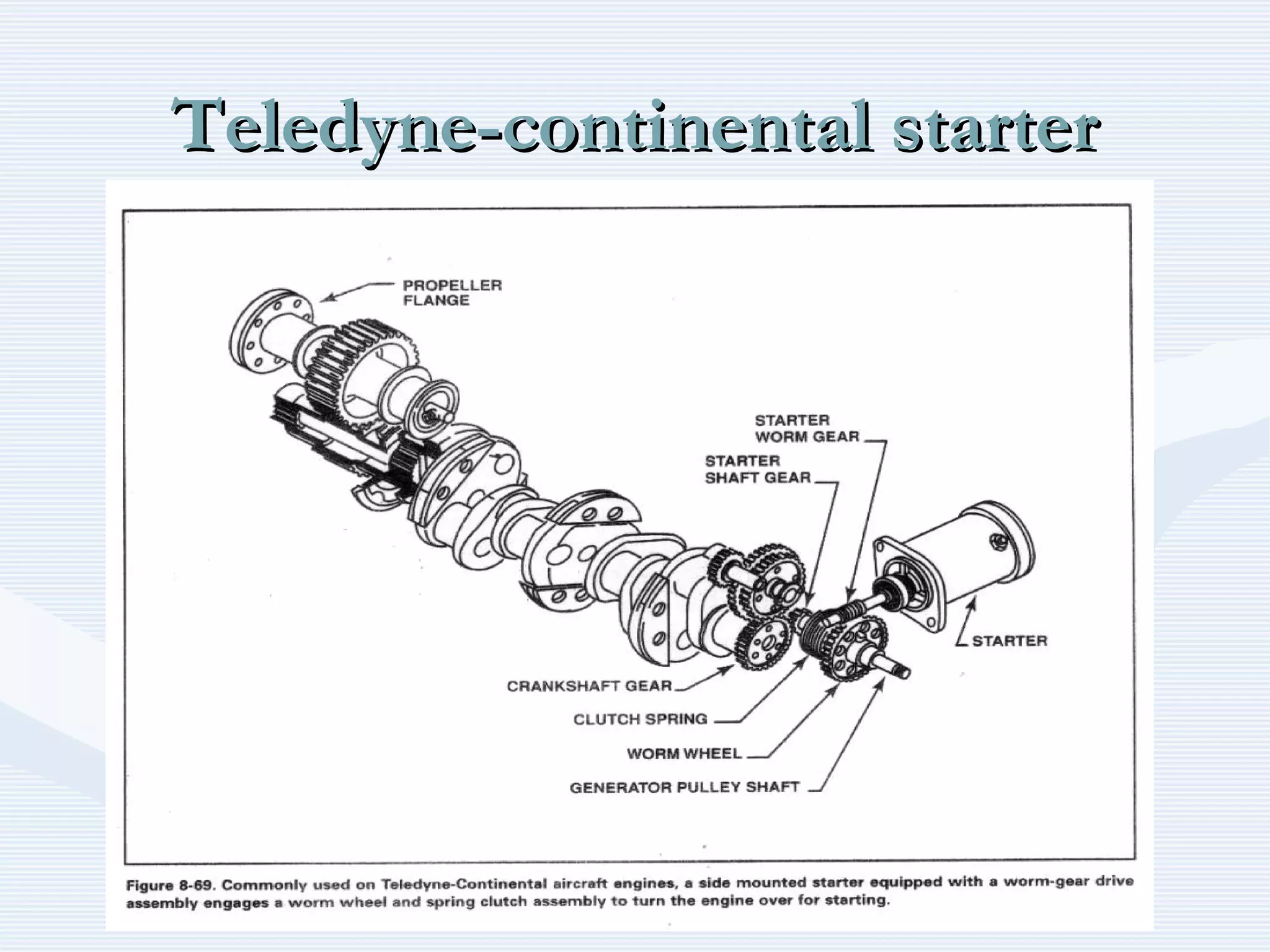 Teledyne-continental starterTeledyne-continental starter
 