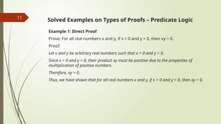 Proof Techniques in Theoretical computer Science | PPTX