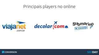 Principais players no online
 